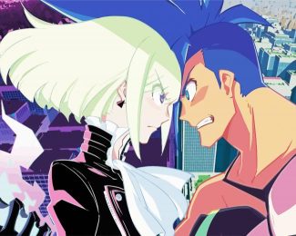 Promare diamond painting