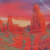 Red Rock State Park diamond painting