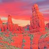 Red Rock State Park diamond painting