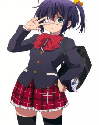 Rikka Takanashi Anime Girl diamond painting