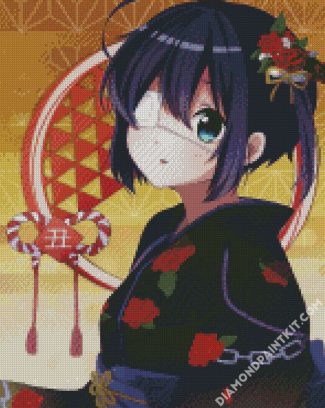 Rikka Takanashi Art diamond painting