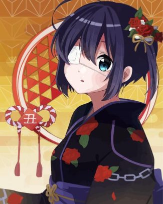 Rikka Takanashi Art diamond painting