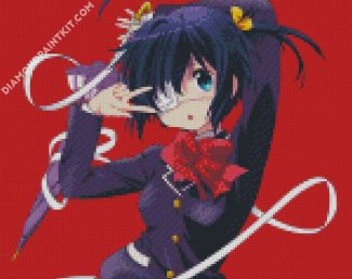 Rikka Takanashi Character diamond painting