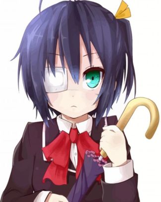 Rikka With Umbrella diamond painting