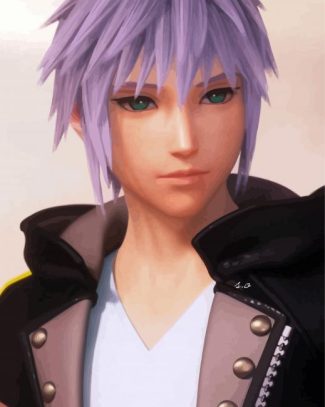 Riku Character Art diamond painting