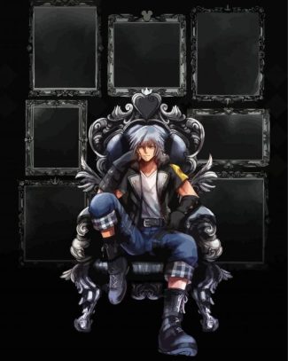 Riku Game Character Art diamond painting