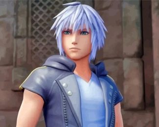 Riku Game Character diamond painting