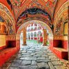 Rila Monastery Bulgaria diamond painting