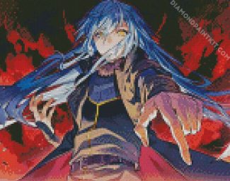 Rimuru Tempest Anime Girl diamond painting