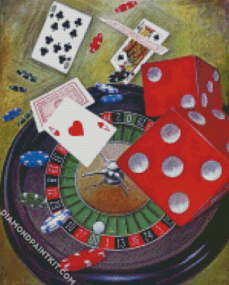 Roulette Game diamond painting