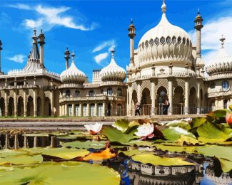 Royal Pavilion Brighton Buildings diamond painting