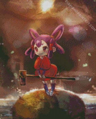 Sakuna Rice And Ruin Art diamond painting