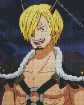 Sanji One Piece diamond painting