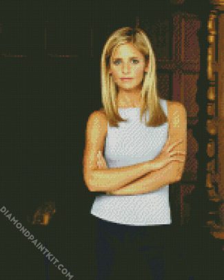 Sarah Michelle Buffy The Vampire Slayer diamond painting