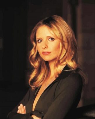 Sarah Michelle Gellar Buffy The Vampire Slayer diamond painting