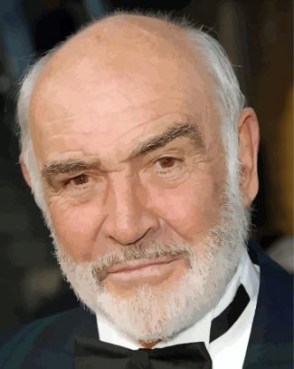 Scottish Actor Sean Connery diamond painting