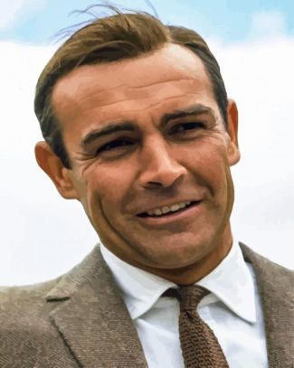 Sean Connery James Bond Character diamond painting