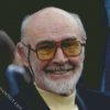 Sean Connery Wearing Glasses diamond painting