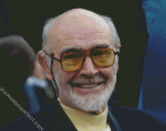 Sean Connery Wearing Glasses diamond painting