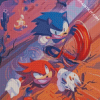 Sonic And Knuckles diamond painting