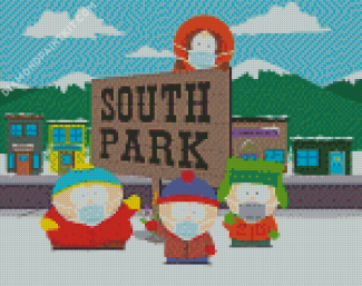 Southpark diamond painting