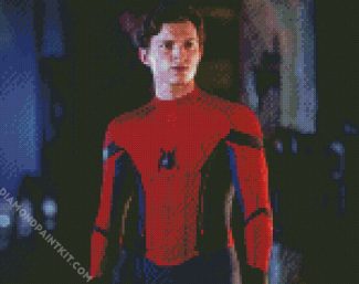 Spiderman Tom Holland diamond painting