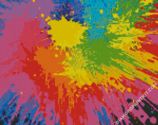 Splash Colors diamond painting