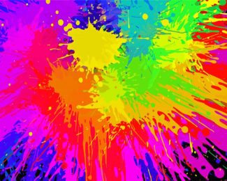 Splash Colors diamond painting