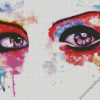 Splatter Crying Eyes diamond painting