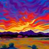 Sunset Landscape diamond painting