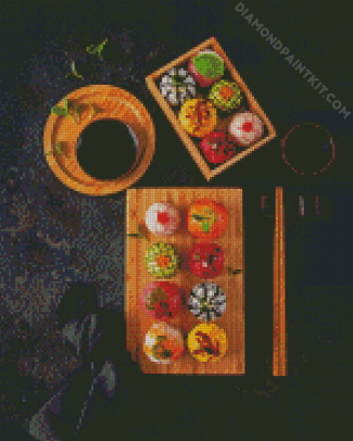 Sushi Food diamond painting