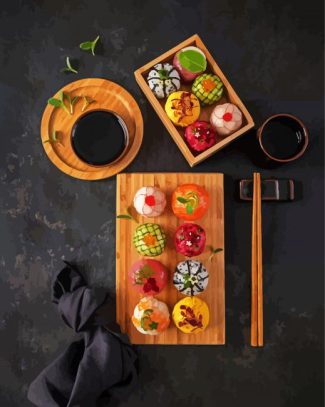 Sushi Food diamond painting