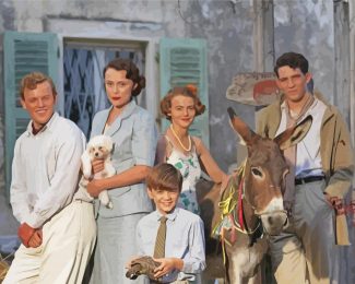 The Comedy Drama The Durrells diamond painting