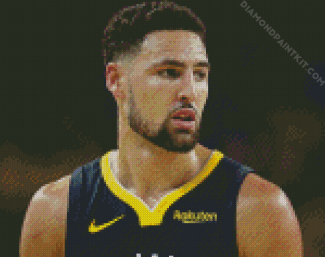 The Basketballer Klay Thompson diamond painting