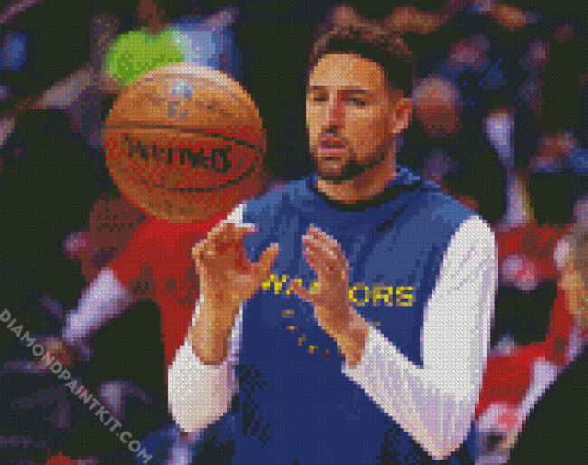 The Basketballer Klay Thompson diamond painting