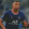 The Footbaler Mbappé diamond painting