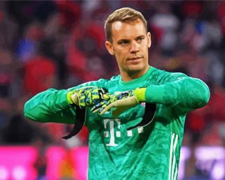 The Footballer Neuer diamond painting