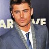 The Handsom Actor Zac Efron diamond painting