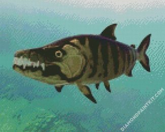 Tiger Fish In Water diamond painting