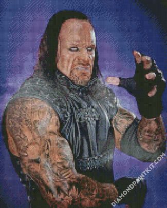 Undertaker Wrestler diamond painting