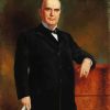 Vintage William McKinley diamond painting