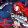 Warrior Katarina diamond painting