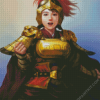 Warrior Cute Lady diamond painting