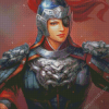 Warrior Lady diamond painting