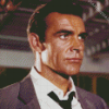 Young Sean Connery James Bond Character diamond painting