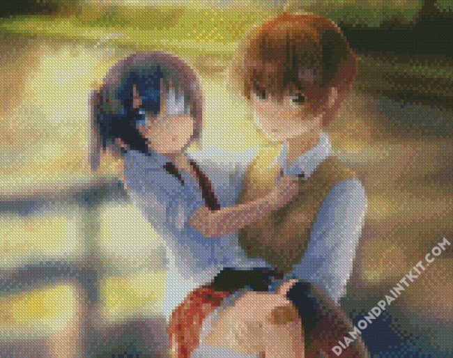 Yuta Carrying Rikka diamond painting