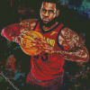 Lebron James Art diamond painting