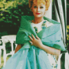 Lucille Ball diamond painting