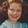 Cute Shirley Temple diamond painting