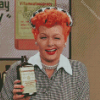 Lucille Ball diamond painting